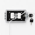 PILISPARK Weatherproof Outlet Cover Box with Lock, Horizontal or Vertical