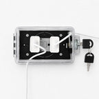 PILISPARK Weatherproof Outlet Cover Box with Lock, Horizontal or Vertical