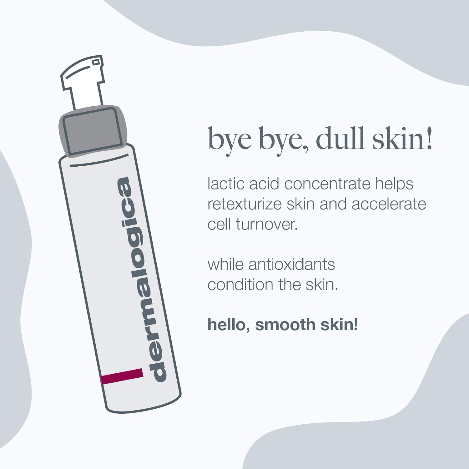 Skin Resurfacing Cleanser - Dual-Action Anti-Aging Exfoliating Face Wash and Cleanser - Smoothes Skin with Lactic Acid
