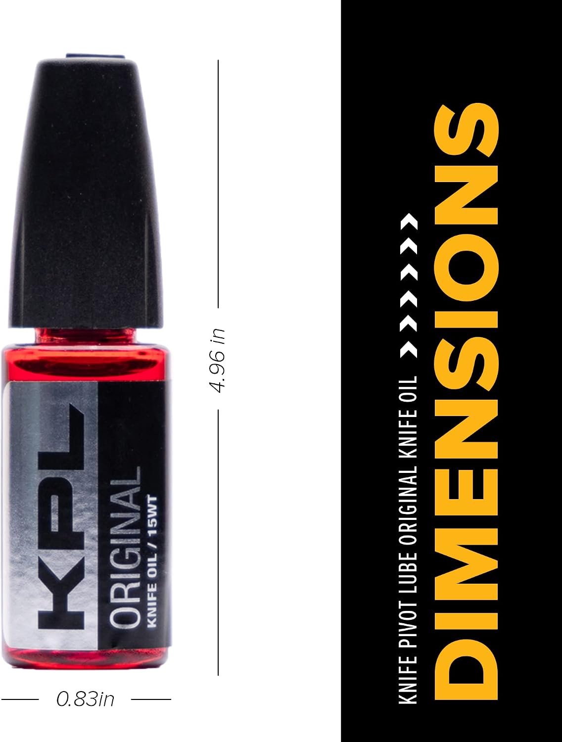 – Original Knife Oil for Blades – Synthetic Pocket Knife Honing Oil – 10ml Precision Lubricant