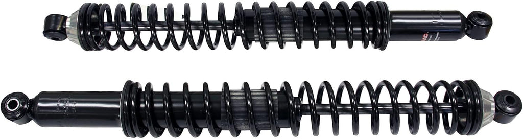 DRiV Monroe Suspension Shock Absorber & Coil Spring Assembly - 58643 - Heavy-Duty Coil Springs Vehicle Suspension Part - Rear Shock Absorber Replacements for Trucks - Self-Lubricating Fluid Seal