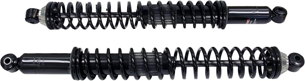 DRiV Monroe Suspension Shock Absorber & Coil Spring Assembly - 58643 - Heavy-Duty Coil Springs Vehicle Suspension Part - Rear Shock Absorber Replacements for Trucks - Self-Lubricating Fluid Seal