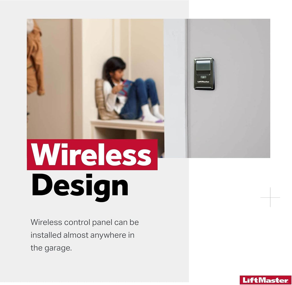 885LM Security+ 2.0 Multi-Function Wireless Garage Door Opener and Lights Control Panel