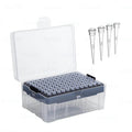 10ul Pipette Tips - Universal Pipette Tips，with Box RNase/DNase Free & Pyrogen Safe, (96 Tips/Rack)