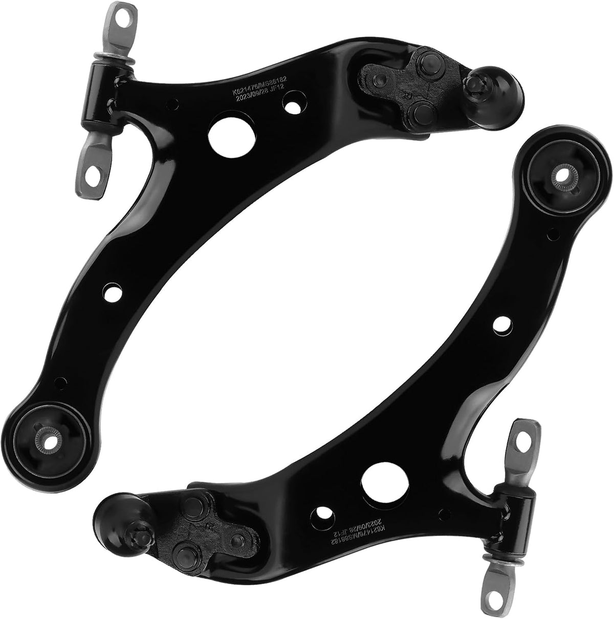 Front Lower Driver&Passenger Side Control Arms Replacement for 2007-2017 Camry, 2005-2018 Avalon, 2013-2018 Lexus Es300H, 2007-2018 Lexus Es350 (2pc)
