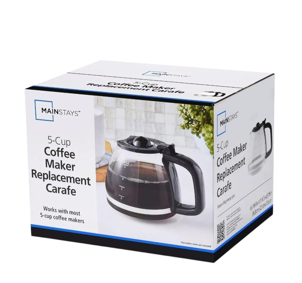 Mainstays 5 Cup Glass Replacement Carafe
