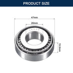 2 Pack 30204 Tapered Roller Bearing Cone and Cup Set