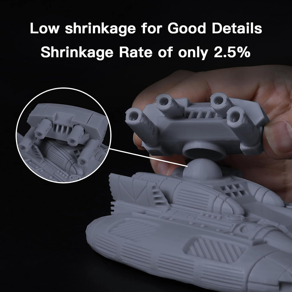Water Washable ABS-Like Tough Resin, High Toughness 3D Printing Photopolymer Resin, 405nm UV Fast Cure for
