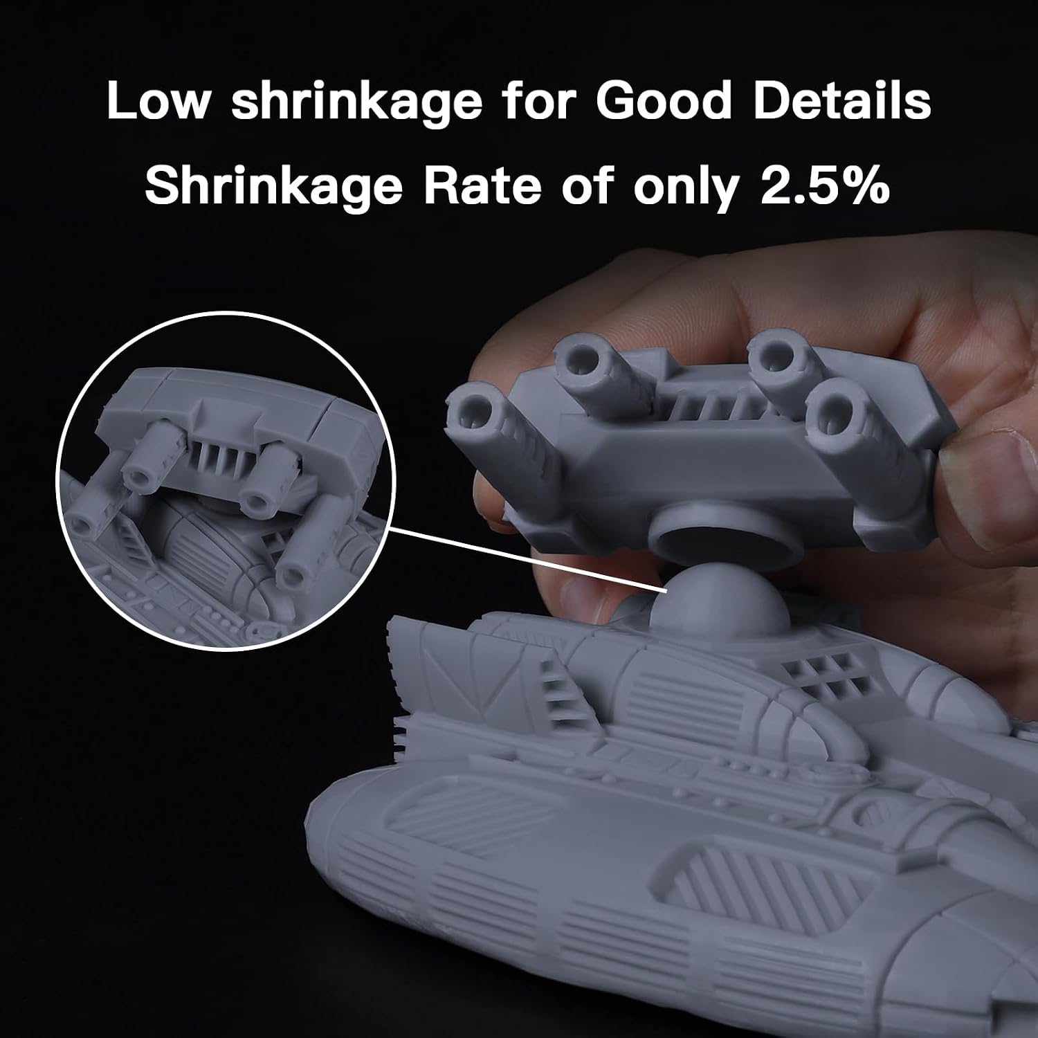 Water Washable ABS-Like Tough Resin, High Toughness 3D Printing Photopolymer Resin, 405nm UV Fast Cure for