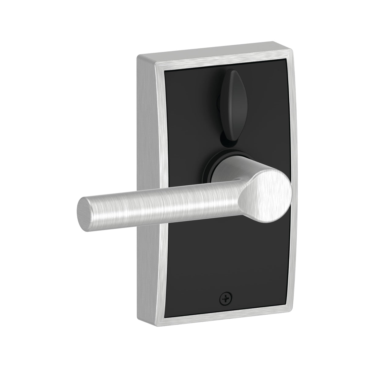 Touch Electronic Lock, Lever Handle, Century Trim, Satin Chrome