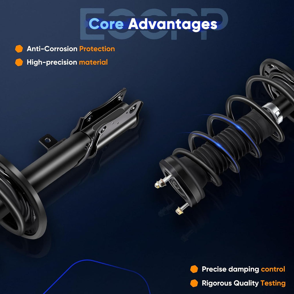 ECCPP Rear Struts Spring Assembly Fit for 2004-2006 for Toyota Camry