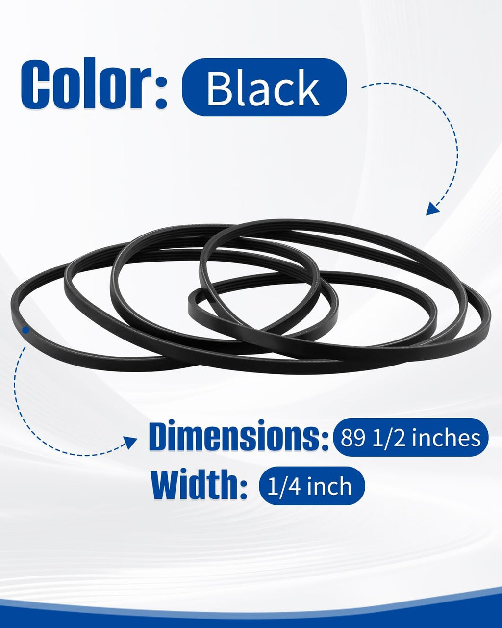 Dryer Belt Replace Fit for GE GTD72EBSN0WS GTD18ESSJ1WW GTDP300GM1WS