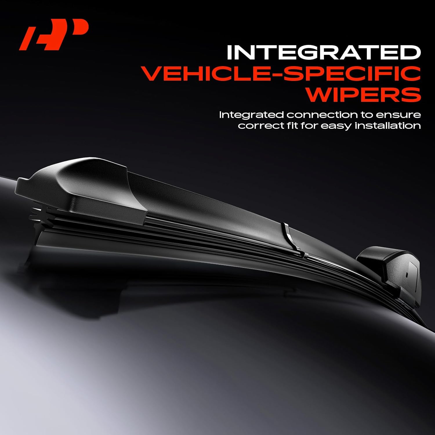 22"+19" Windshield Wiper Blades Compatible with Mercedes-Benz W204 Series GLK250, GLK350 2015 & Jaguar XF, XJ, XFR