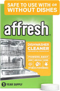 Dishwasher Cleaner, Deep-Clean for All Dishwashers, 12 Month Supply