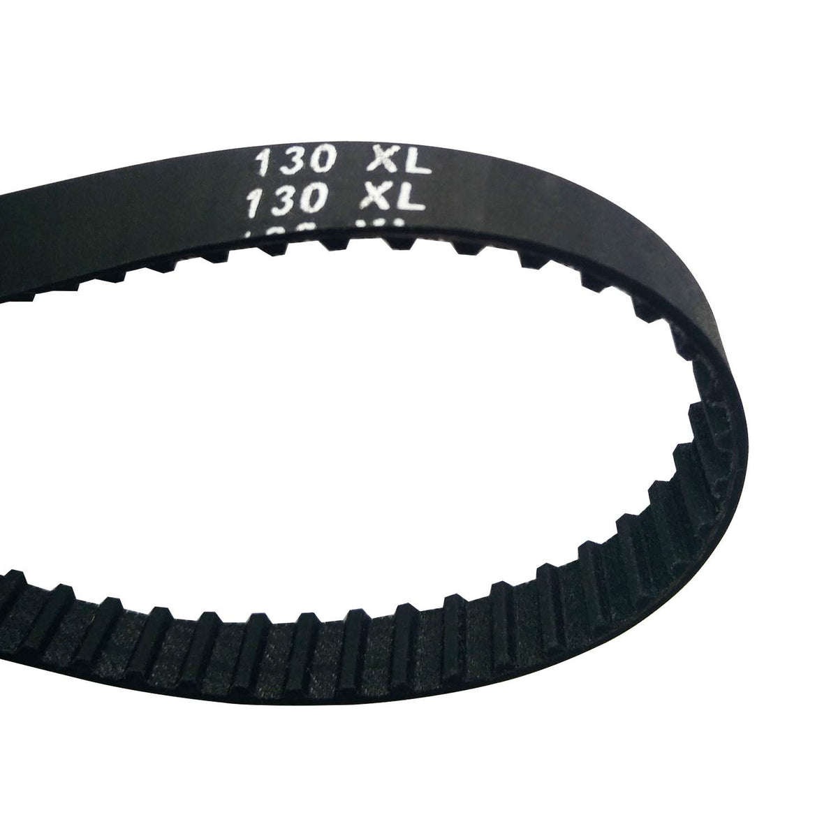 130XL Black Timing Belt 3/8" Width 65 Teeth Cogged Rubber Geared Drive Belt130XL037
