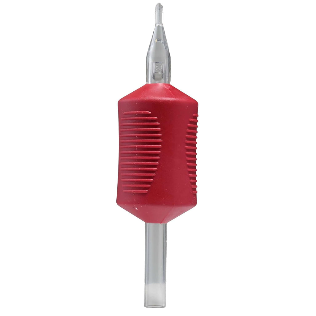 Diamond Tip Disposable Tattoo Tubes 1.25" Silicone Pro-Grip 20 Pack Lining Shading Needle Lock Tattoo Supply 05VT