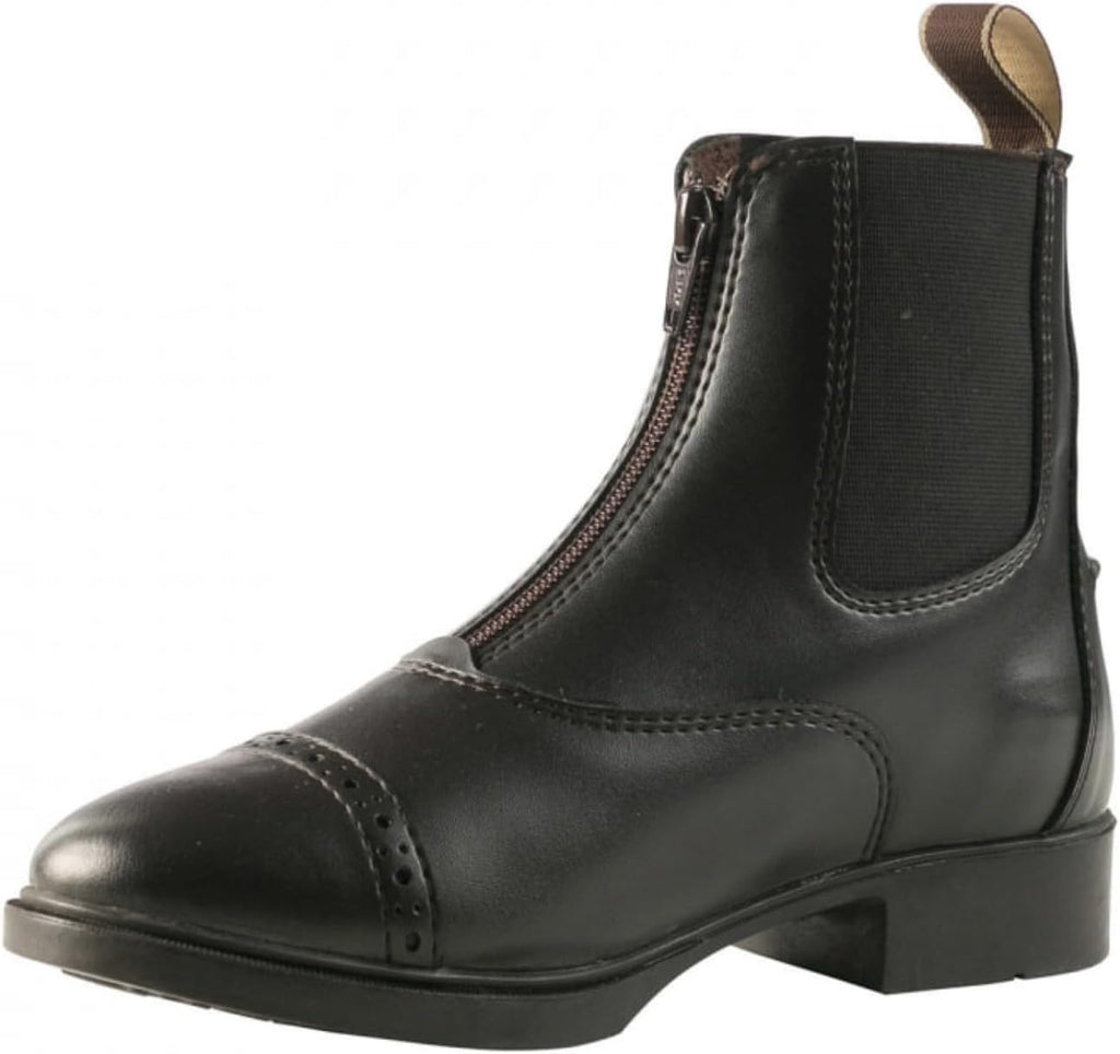 Wexford Womens' Paddock Boots Synthetic Leather Zip Design Footwear