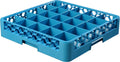 Carlisle Commercial Dishwasher Glass Rack, 25 Compartments, Base Rack