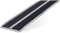 Folding Aluminum Wheelchair Ramp, 600 lb Capacity, 6 x 29 In