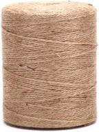 Qinlu-Natural Jute Twine Jute Baler Twine Burlap String, Hemp Rope Party Wedding Gift Wrapping Cords Thread DIY