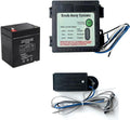 12V Trailer Breakaway Kit with LED Test Light - Electric Break Away System, Universal Waterproof Trailer Brake