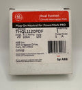 THQL1120PDF Single-Pole Dual Function Plug-on Afci/Gfci Circuit Breaker, 120 Vac, 20 Amp, 10 Kaic