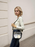 Clear Purse for Stadium Events Transparent Crossbody Bag
