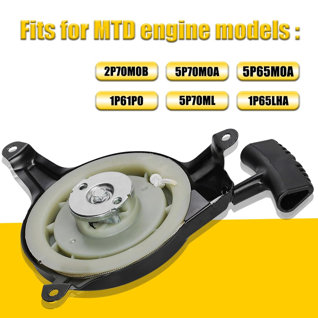 951-10299A Recoil Starter Pull Start Replace for MTD Troy Bilt 751-10299 1P61P0 Cub Cadet Recoil