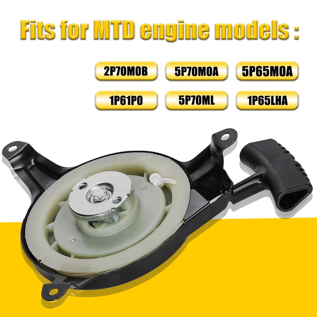951-10299A Recoil Starter Pull Start Replace for MTD Troy Bilt 751-10299 1P61P0 Cub Cadet Recoil
