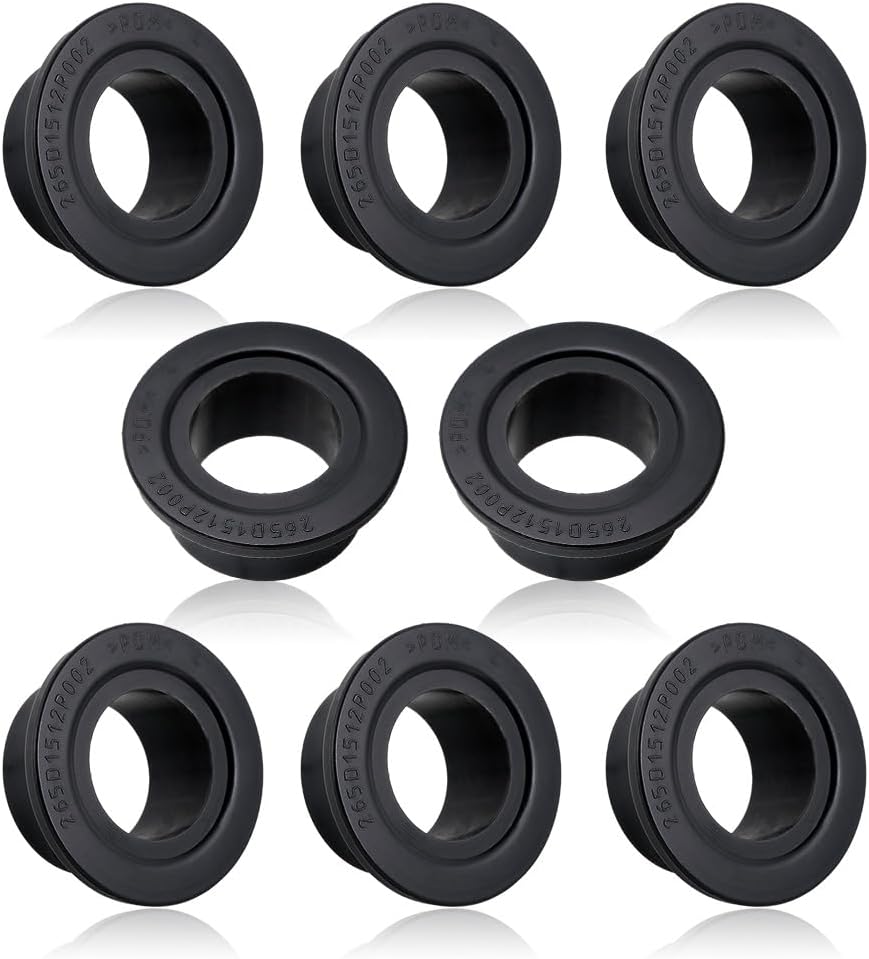 [Upgraded] WD12X26146 Dishwasher Wheels Lower Rack for GE, Lower Dishrack Roller, Replaces WD12X10435, AP6989036 (8 Pack)