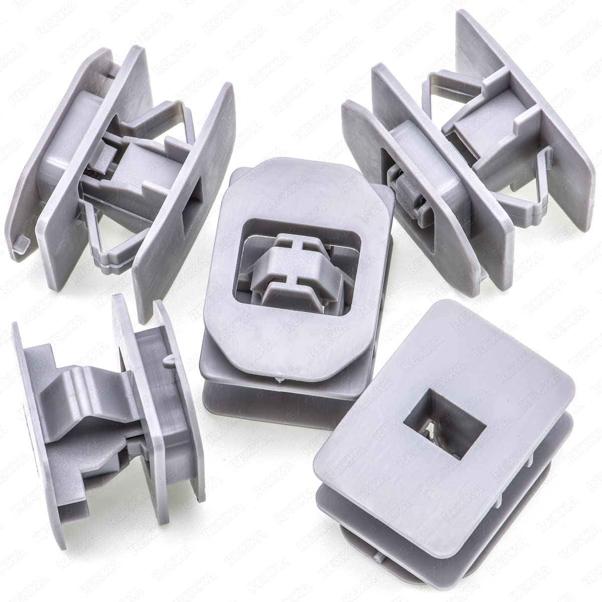 Rexka 5pcs Rocker Panel Moulding Clip for Ford 500 6G1Z-5410182-A