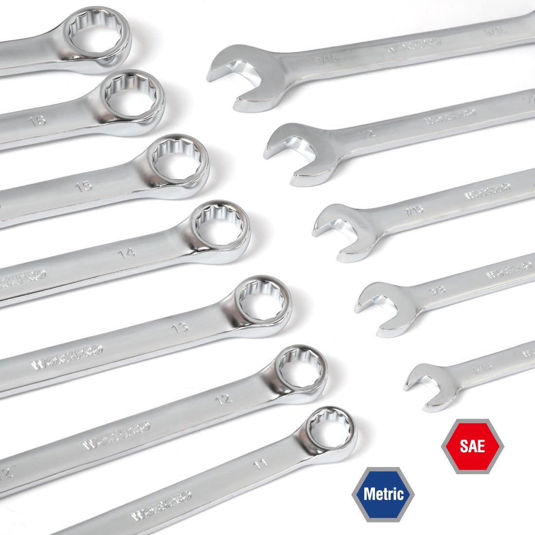 450-Piece Drive Socket Set 1/2" 1/4" 3/8", CR-V Metric and Imperial with Quick-Release Ratchet Wrench, Spanners, Bits