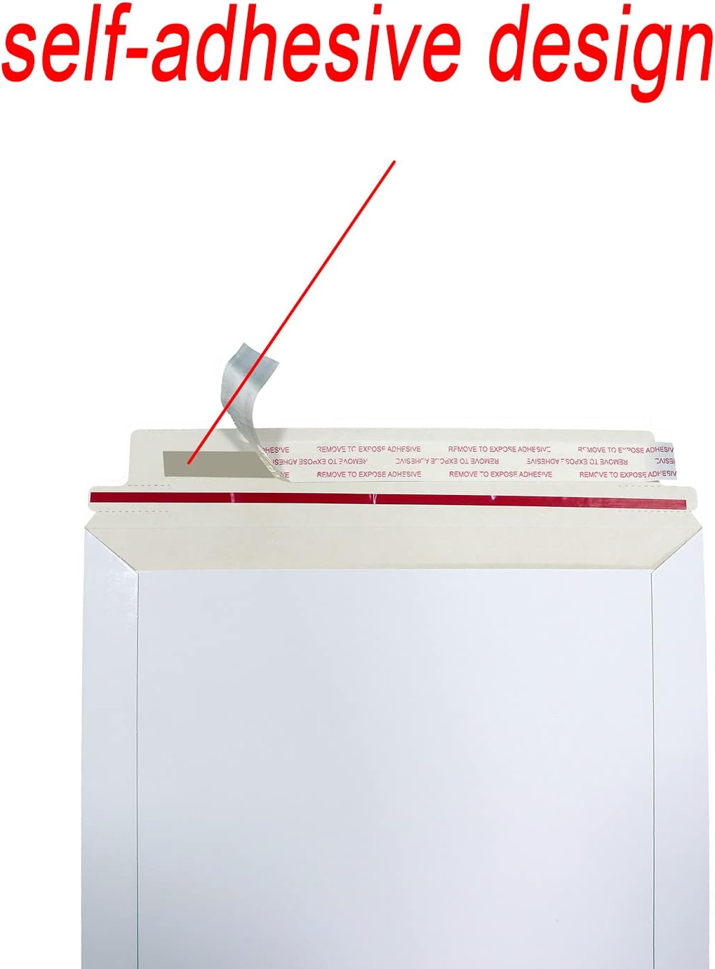 Rigid Mailers 30 Pack 9.25 x 11.75 inches White Self Seal Stay Flat Bulk Cardboard Kraft No Bend Mailers Peel and