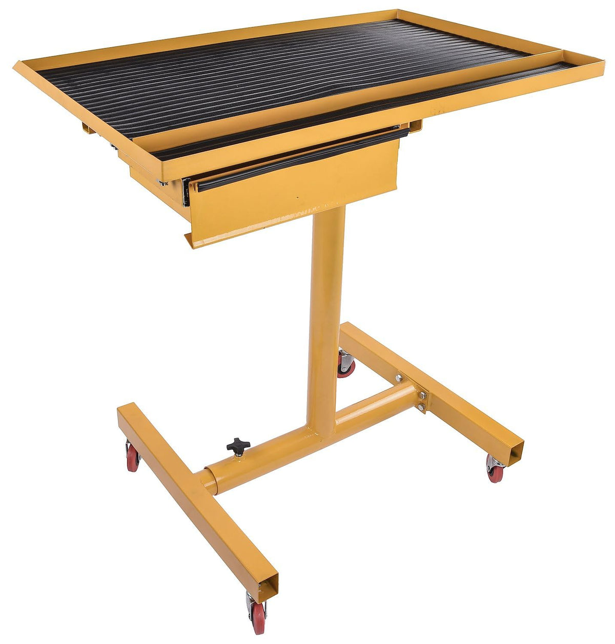 Rolling Work Table with Drawer 200 lb. Capacity Adjustable from 33 in