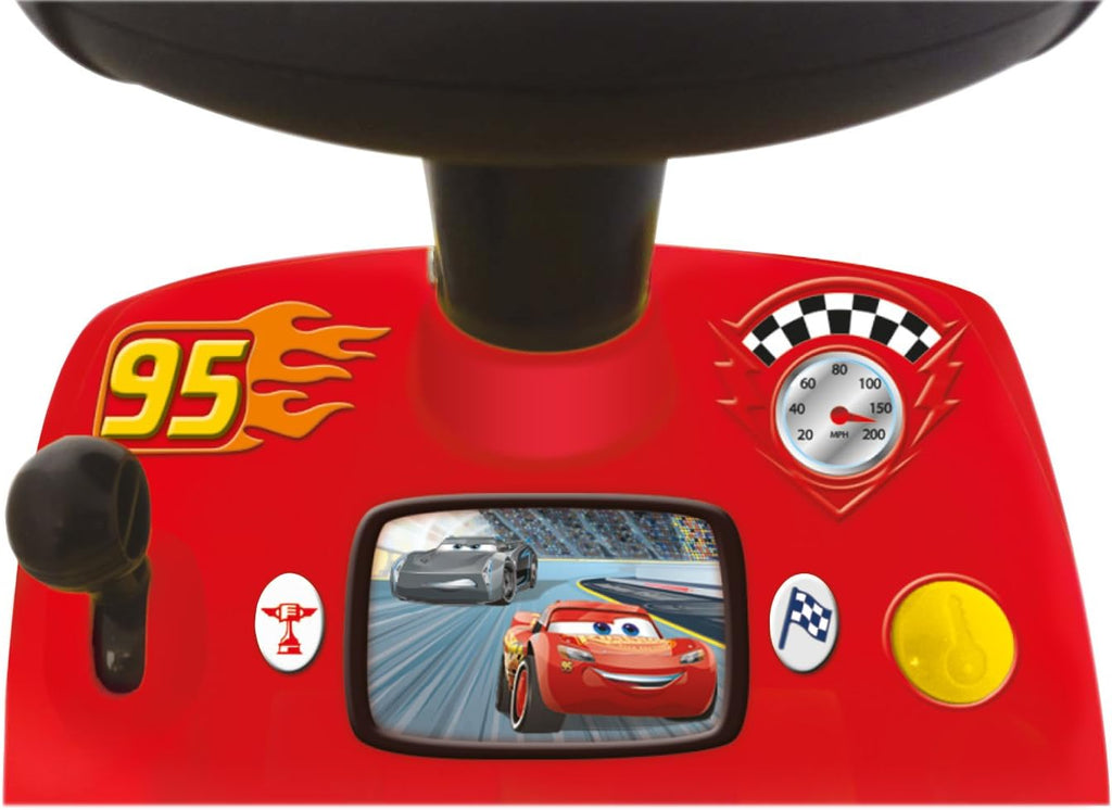 Lightning McQueen Ride-On Car, Foot-to-Floor Racer for Toddlers | Disney Pixar Cars theme with interactive steering