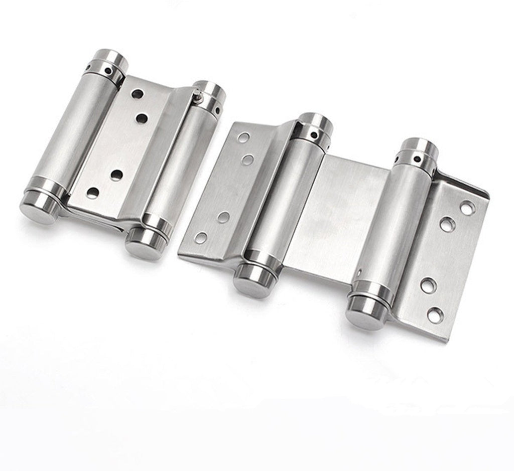 5 Inch 304 Stainless Steel Double Action Spring Hinges, 1 Pair