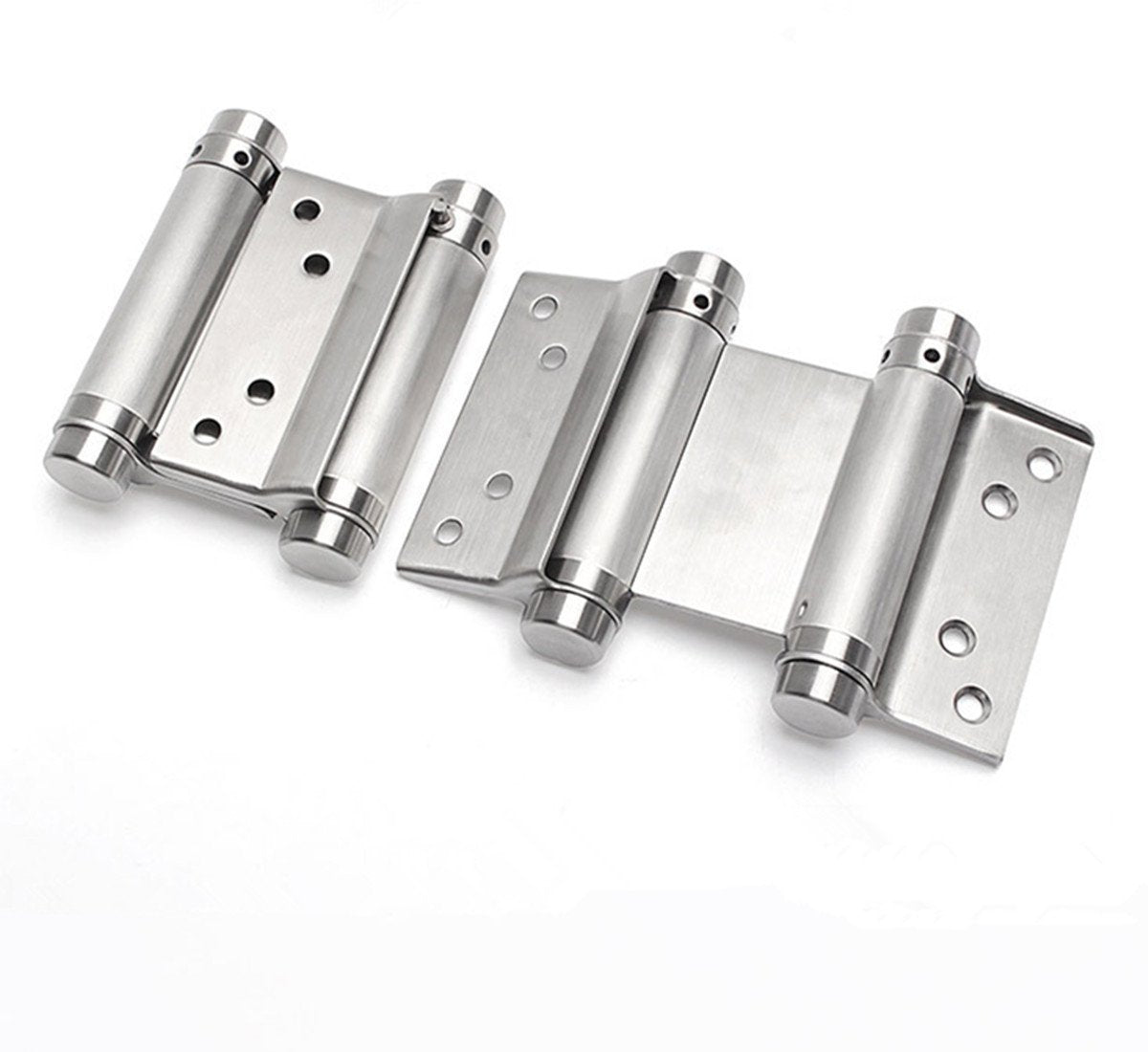 5 Inch 304 Stainless Steel Double Action Spring Hinges, 1 Pair