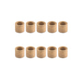 XIKE 6x9x8mm Sintered Bronze Sleeve Bearing Bushing (10 Pack)