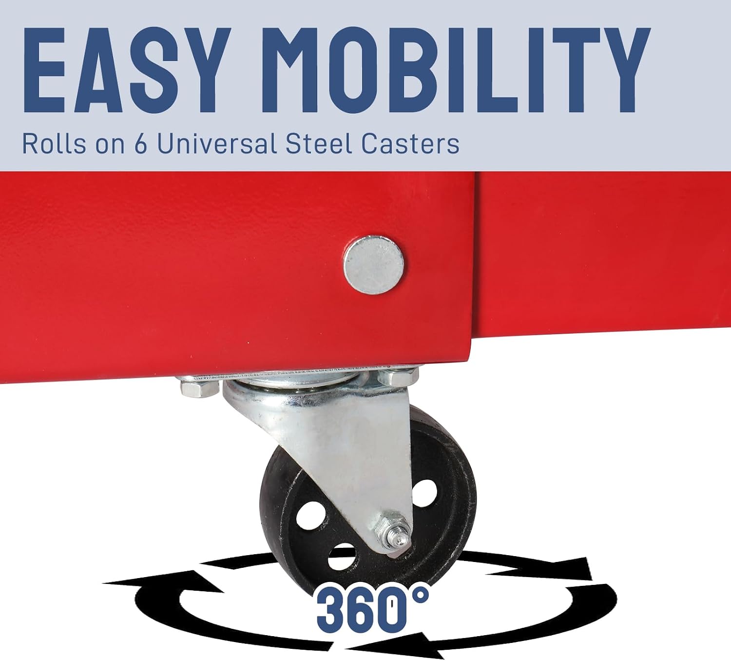 2 Ton Engine Hoist Foldable Cherry Picker, Heavy Duty Engine Lift Hoist