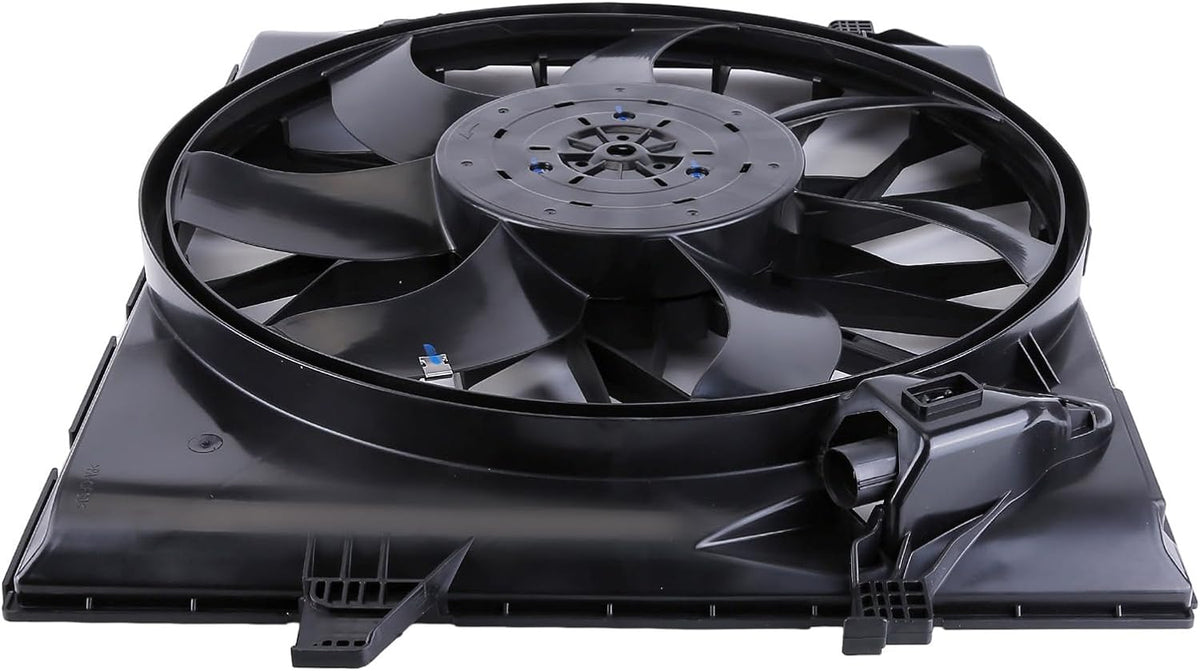 Radiator Cooling Fan Assembly 621134 55038994AI CH3115175 Compatible for Dodge for Durango 2011-2013, for Jeep for Grand Cherokee 2011-2013