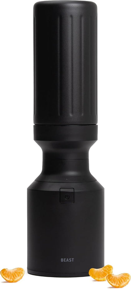 Mini 600 Stainless Steel Countertop Blender, Carbon Black, 600W | Insulated Vessel, Smoothies, Shakes, Dressings