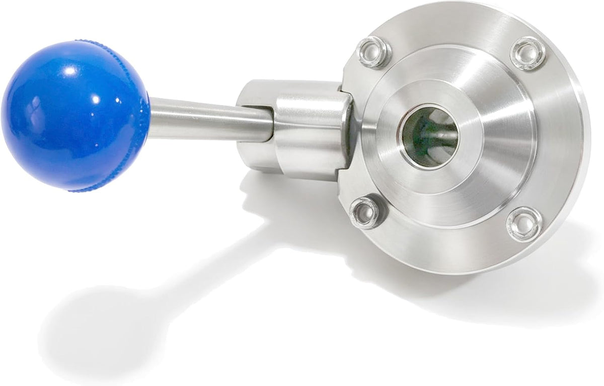 KF16 Vacuum Butterfly Valve 304