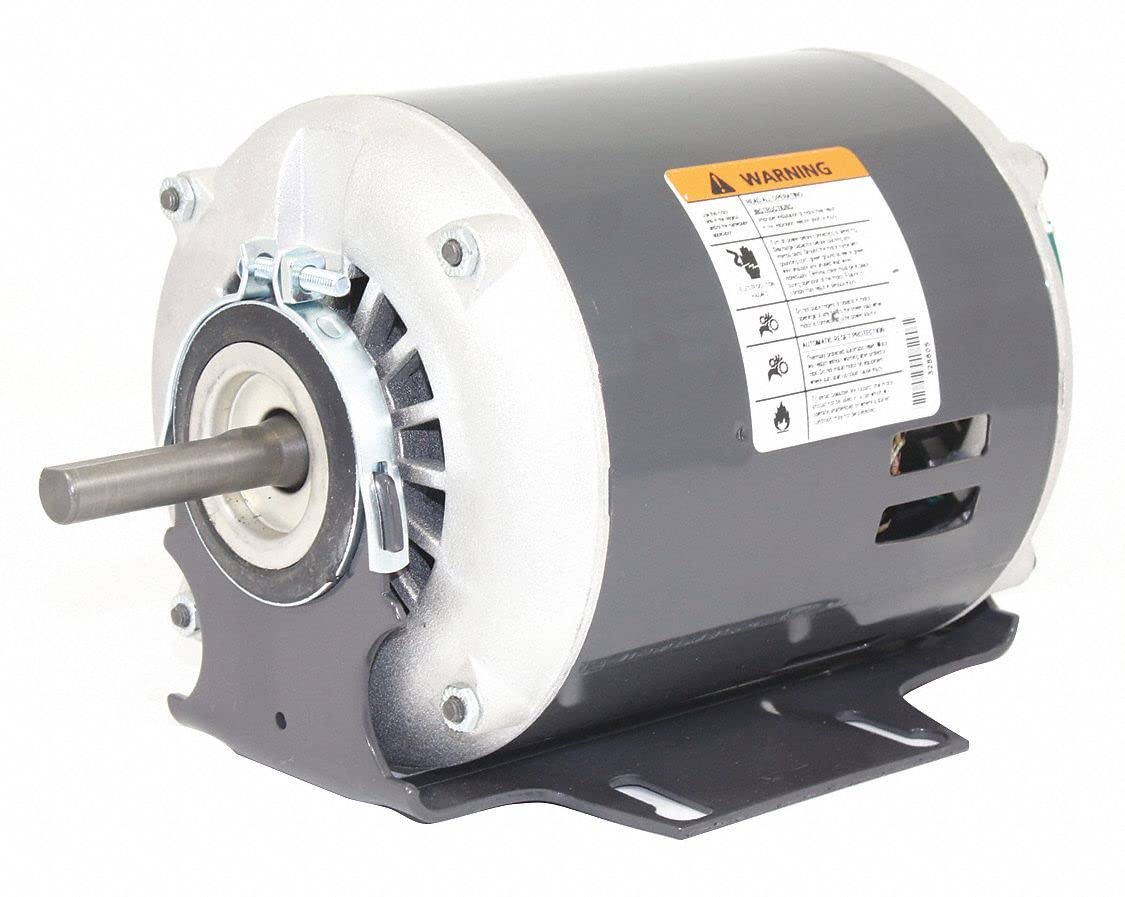 Dayton 1/4 HP General Purpose Motor,Split-Phase,1725 Nameplate RPM,Voltage 115,Frame 48Z