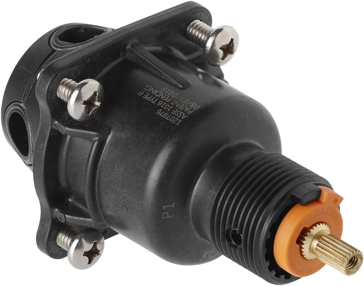 KOHLER Rite-Temp Pressure Balance Cartridge, Genuine Part GP800881, One-Piece Design Simplifies Installation and Maintenance