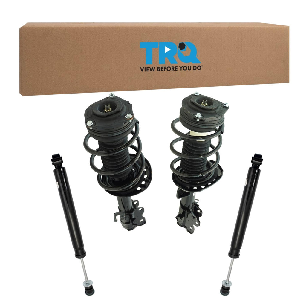 TRQ Complete Shock Assembly & Shock Absorber Kit Front & Rear