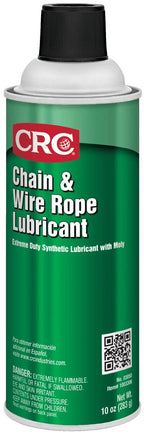 CRC Chain and Wire Rope Lubricant Spray with Moly - Extreme Duty - 10 oz