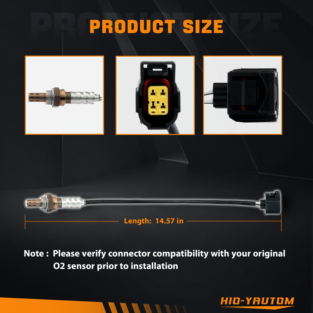Upstream & Downstream O2 Oxygen Sensor Compatible with Dodge Jeep Chrysler