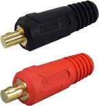 RIVERWELD TIG Welding Cable Panel Connector Plug DKJ35-50 315A 2pcs