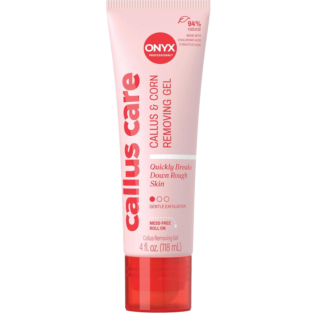 Callus and Corn Peeling Gel, 4 fl oz - Removes Unwanted Calluses in 3-5 Minutes, Hydrating and Softening Heel Callus