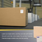 1.25" x 1" (32 mm x 25 mm) Thermal Labels, [2 Roll/2760 Labels]